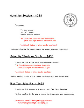 Combo Newborn Prices 2022-1
